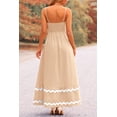thumbnail image 2 of Vestido Maxi Beige PRETTYGARDEN Verano 2025 XL, 2 of 8