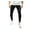 Black, variant on Aoochasliy Mens Jeans Mens Casual Fitness Solid Bodybuilding Pocket Skin Full Length Sports Pants