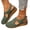 Army Green, variant on Women's Fisherman Sandals Closed Toe Slingback Sandals Comfortable Walking Shoes Arch Support Casual Summer Beach Sandals Lightweight Slip On Shoes