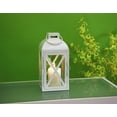 Mainstays White Medium Metal Candle Holder Lantern