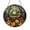 Acrylic 3.5 Inch, variant on Toadstool forest frog suncatcher, playful stained style window hanging for home decoration
