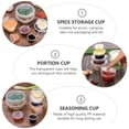 thumbnail image 4 of 1 Ensemble 200 Pcs Tasses de Sauce Jetables Tasses à Portion (Transparent), 4 of 9