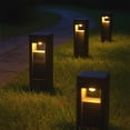 thumbnail image 5 of Outdoor Solar Lights,Solar Garden Lights,Waterproof Warm White LED Solar Landscapes Stake Lights Garden Decor for Yard Patio Driveway Walkway Path Lighting, 5 of 6