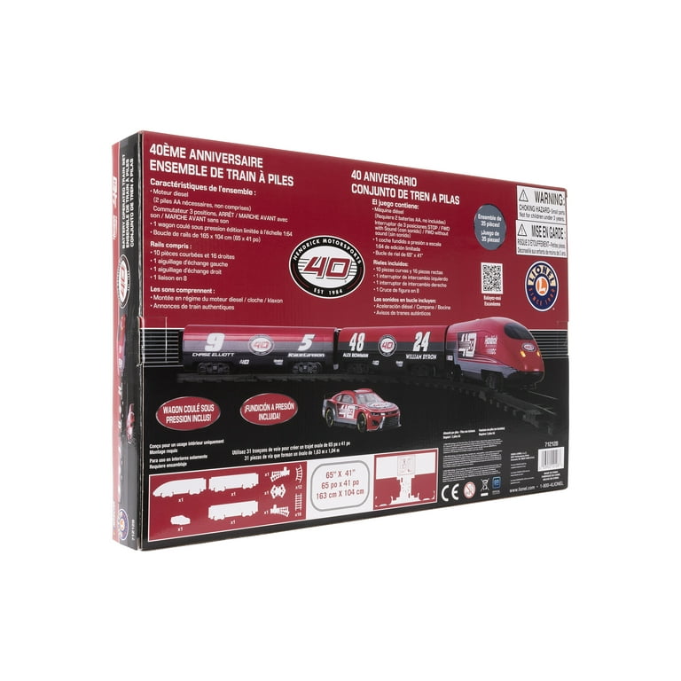 Lionel Hendrick Motorsports 40th Anniv. TP Train Set Diecast