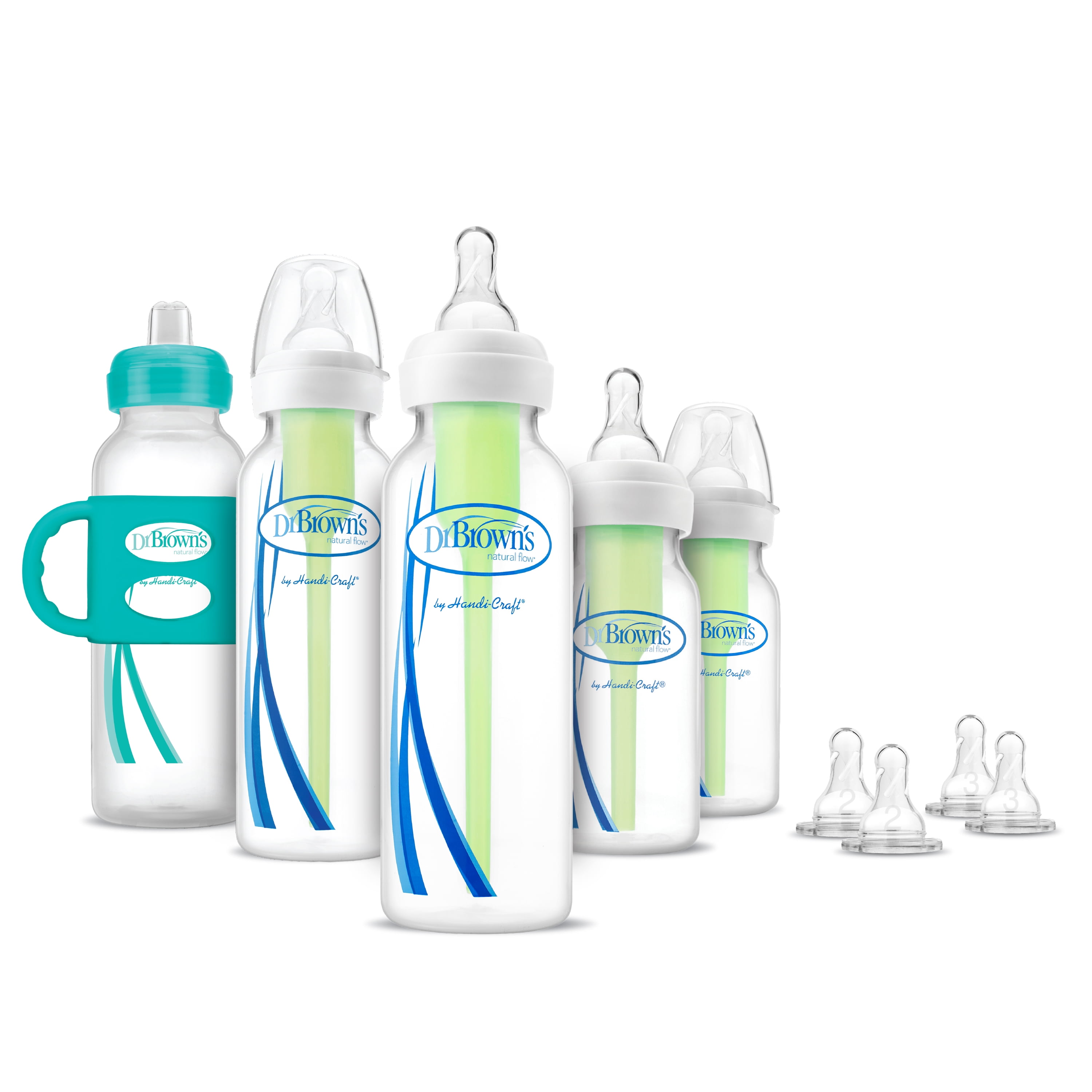 Dr. Brown's Narrow Natural Flow Anti-Colic Options+ Bottles Newborn Feeding  Set -  –  Kelowna Store