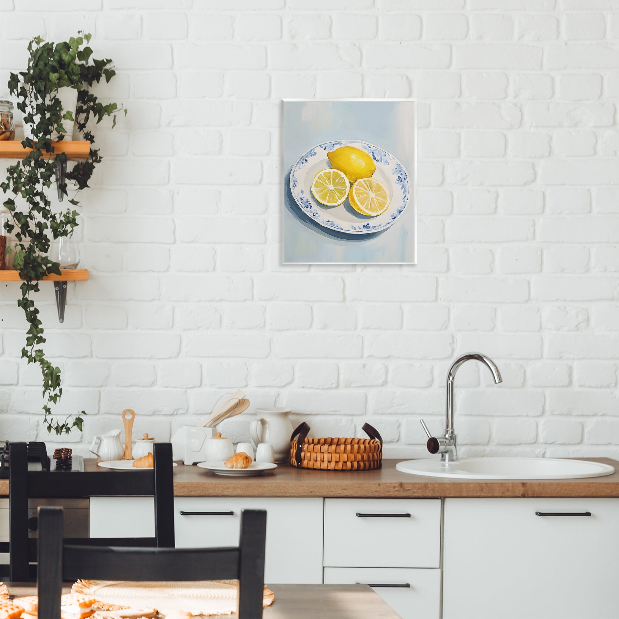 Stupell Industries Plate of Juicy Lemons Wall Plaque Art, design by The Prints Vibe