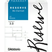 D'Addario Reserve Bb Clarinet Reeds - #3, 10 Box