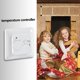 thumbnail image 5 of Termostato de calefacción de suelo eléctrico de agua Controlador de temperatura de suelo caliente Ndcxsfigh Nuevos Originales, 5 of 8