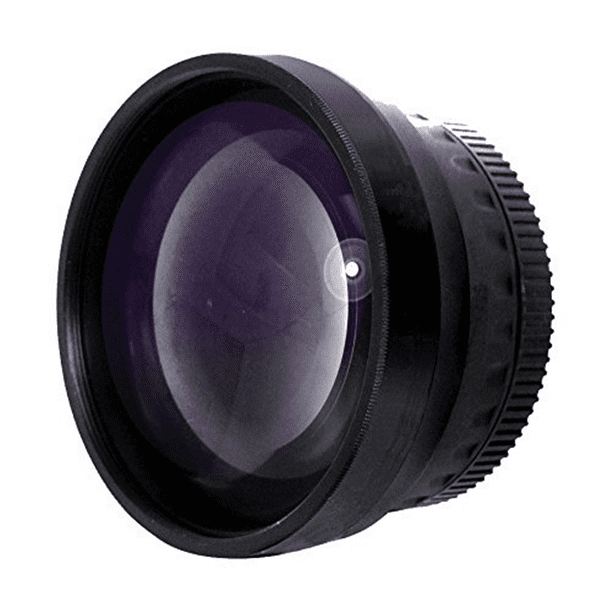 Optics 2.0x High Definition Telephoto Conversion Lens for Panasonic