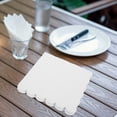 thumbnail image 3 of WHAMVOX Versatile White Disposable Napkins for Weddings Dinner Parties and Hotel Events, 3 of 7