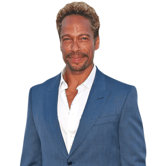 Gary Dourdan (Blue) Half Body Buddy Cutout