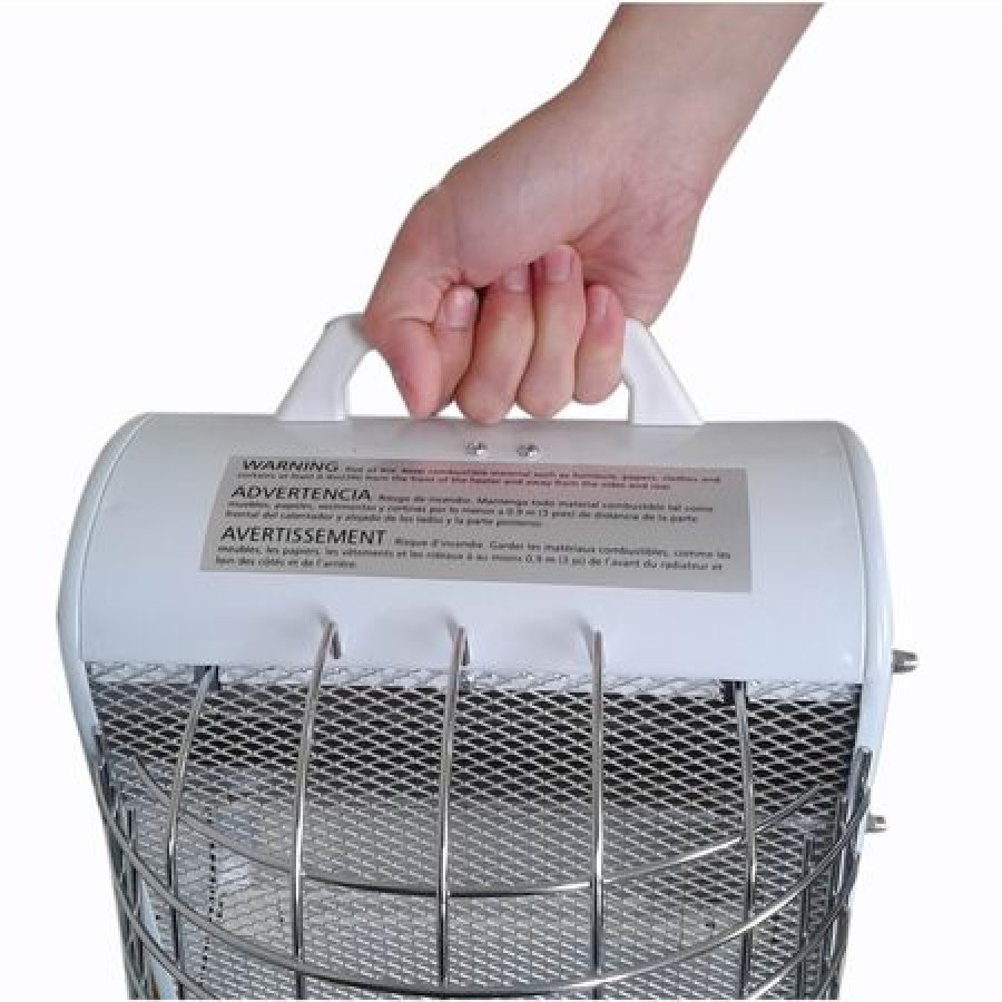 DAYTON 3VU31 Portable Electric Jobsite u0026amp; Garage Heater,  1500W/900W/600W, 120V AC - Walmart.com