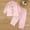Light Pink, variant on JeashCHAT Unisex Satin Pajama Set for Girls Boys Kids Toddler, Long Sleeve Button Down Sleepwear, 2 Piece Solid Color Nightwear Long Sleeve Top and Pants