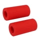 thumbnail image 5 of DEWIN, 1 par de empuñaduras de Barra, empuñaduras de Silicona Antideslizantes, empuñaduras Gruesas para Mancuernas para Levantamiento de Pesas, construcción de músculos(Rojo), 5 of 5