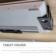 thumbnail image 3 of TABLZONE 1Set Under Desk Laptop Mount Black Plastic Holder for Home Office Laptop Storage and Tablet Support, 3 of 8