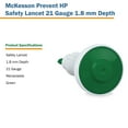 thumbnail image 4 of McKesson Prevent HP Safety Lancet 21 Gauge Needle 1.8 mm Depth 20 Box(s), 100 /Box, 4 of 4