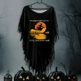 thumbnail image 2 of HNMKIU Women Lightweight Shawl Wrap Women’s Halloween Print Smock Cape Top Flowing Batwing Sleeve Unlined Oversized Shawl Wraps Light Gray,S, 2 of 5