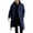 Navy, variant on WNEGSTG Men's Trench Coat Winter Warm Solid Pocket Woolen Coat Thick Coat Mid Length