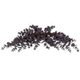 thumbnail image 2 of Vickerman 32" Artificial Burgundy Spiral Eucalyptus Crescent Swag, 2 of 4