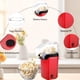 thumbnail image 4 of MBLNBVN Maquina de Palomitas de Maiz con Tapa Medidora,Máquina Palomitero de Aire Caliente Automática Incluye 30 bolsas para palomitas,3 Minutos,Capacidad de 80g,Perfecto para reuniones Familiares, 4 of 5