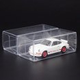 thumbnail image 5 of 25 Pcs 41x43x82mm PVC Clear Toy Car Model 1/64 Dust Proof Display Protection Box, 5 of 9