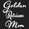 thumbnail image 2 of Golden Retriever Mom - Script - Women's Fitted T-Shirt, 2 of 2