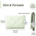 thumbnail image 6 of KAWELL Womens Wallet Cute Small Trifold Slim Leather Wallet with Heart chain Coin Purse ID Window Card Holder for Girls Ladies, 6 of 6