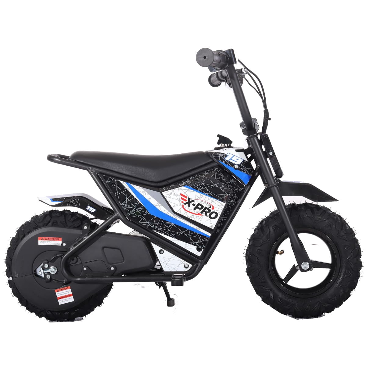 X-Pro XP250E 250W 24V Electric Dirt Bike with Chain Drive! 6.5" Wheels! Rear Disc Brakes!