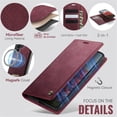 thumbnail image 4 of CaseMe Wallet Case for Samsung Galaxy S26 Ultra Compatible with Magsafe, 2-in-1 PU Leather【RFID Blocking】Flip Card Holder Stand Shockproof Magnetic Detachable Cover for Samsung Galaxy S26 Ultra 6.9", 4 of 10
