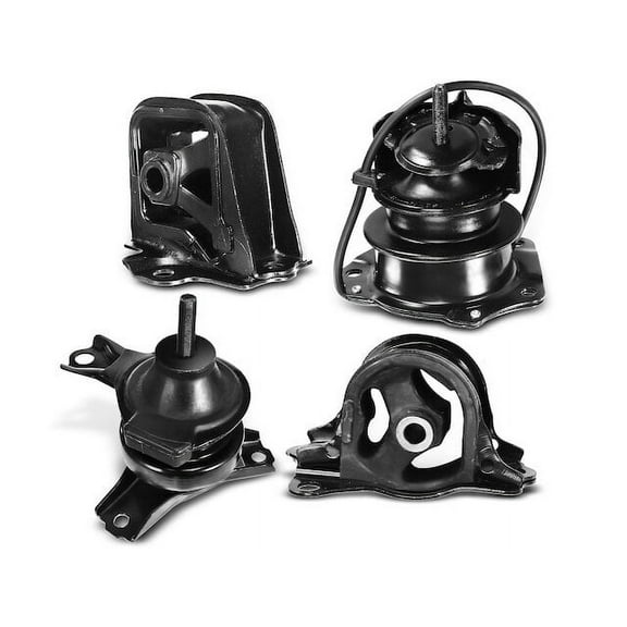 Engine Mount and Transmission Mount Kit 4 - Compatible with 1998 - 2002 Honda Accord 2.3L 4-Cylinder 1999 2000 2001
