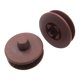 thumbnail image 2 of 4 Piezas Clips Genéricos para Alfombrilla de Coche Clips para Alfombrilla de Coche Abrazaderas de Soporte Alfombra Antideslizante Marrón, 2 of 8