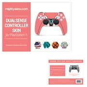 PlayStation DualSense 3.5 mm Jack Pads Bundle with DualSense Controller Mighty Skins Voucher, Chroma Teal, 1 Pack