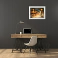 thumbnail image 3 of Douglass, Farrell 24x19 White Modern Wood Framed Museum Art Print Titled - Halos In The Rain, 3 of 4