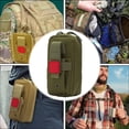 thumbnail image 4 of Organisateur Durable de Fournitures d'Urgence Sac de Premiers Soins Portable Capacité Multi-Poches Camping Randonnée Accessoires Pochette de Rangement Suspendue Urgence Taille, 4 of 8