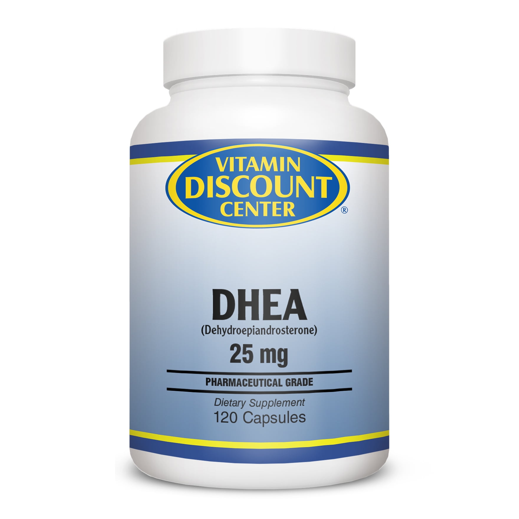 DHEA 25mg by Vitamin Discount Center 120 Capsules