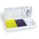thumbnail image 1 of Pastillas portátiles Splitter Tablets Tablets Organizer Adultos Ancianos Caja de gran capacidad Sellado Contenedor Inicio Inicio Suministros Blanco Advancent HA010318-02, 1 of 6