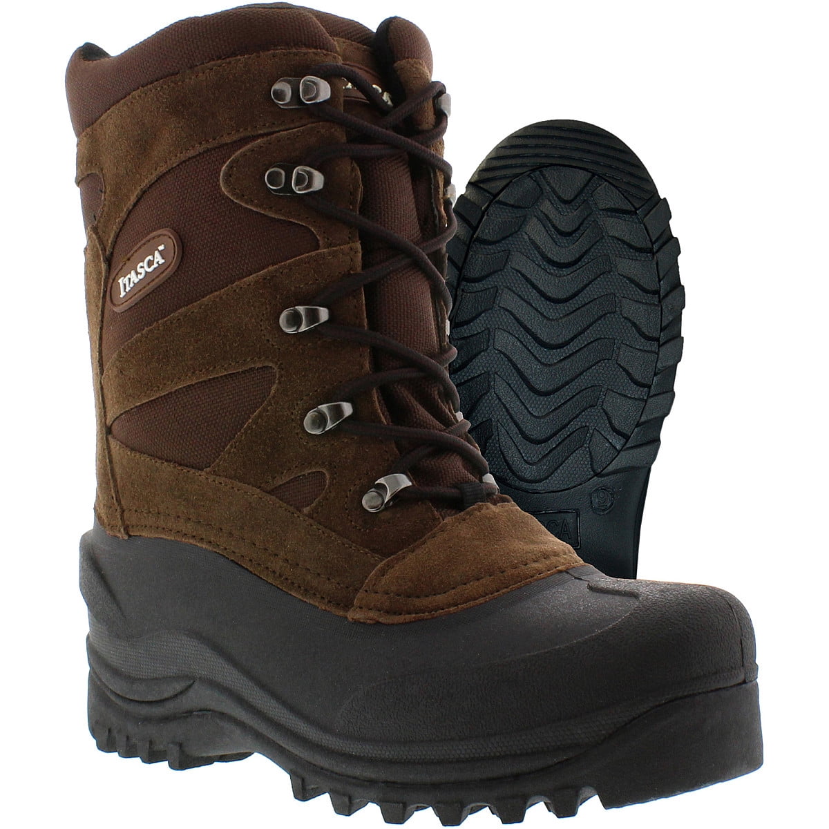 Ketchikan Brown Hutning Boots Size 