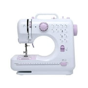 Electric Sewing Machine Portable Mini with 12 Built-In Stitches, 2 Speeds Double Thread, Foot Pedal Best for beginner
