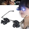 thumbnail image 2 of Lentes de lupa X20 con luz LED integrada, 2 of 2