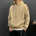 thumbnail image 5 of Sudaderas con capucha sin logotipo Sudaderas con capucha para hombre Ropa de hombre sólida Marca de alta calidad Novedad y cálida Ofertas al por mayor de otoño, 5 of 5
