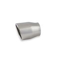 thumbnail image 3 of Flowmaster 15371 Exhaust Tip - 4.00 in. Rolled Angle Polished SS Fits 3.00 in. Tubing - weld on, 3 of 5