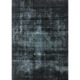 thumbnail image 1 of Ahgly Company Indoor Rectangle Mid-Century Modern Marble Blue Oriental Area Rugs, 8' x 12', 1 of 6