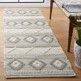 thumbnail image 2 of SAFAVIEH Natura Margery Geometric Area Rug, Ivory/Grey, 3' x 5', 2 of 6