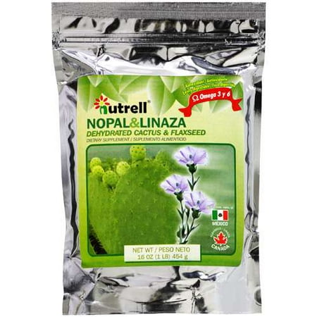 Nutrell: Dehydrated Cactus & Flaxseed, 16 oz