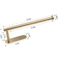 thumbnail image 2 of ¡Gran oferta! Soporte para papel de cocina debajo del Gabinete soporte para papel de cocina autoadhesivo para encimera de cocina montado en la pared, 2 of 4
