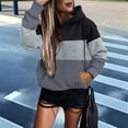 thumbnail image 4 of Sudadera con Capucha de Larga con Estampado de Leopardo de Gran Tamaño para Mujer y Hombre, Estilo Y2K Negro M, 4 of 5