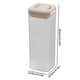 thumbnail image 2 of Contenedor de almacenamiento de alimentos con cierre hermético a presión 1 unidad bote de cocina hermético para granos diseño modular de plástico sin BP para una frescura duradera y, 2 of 8