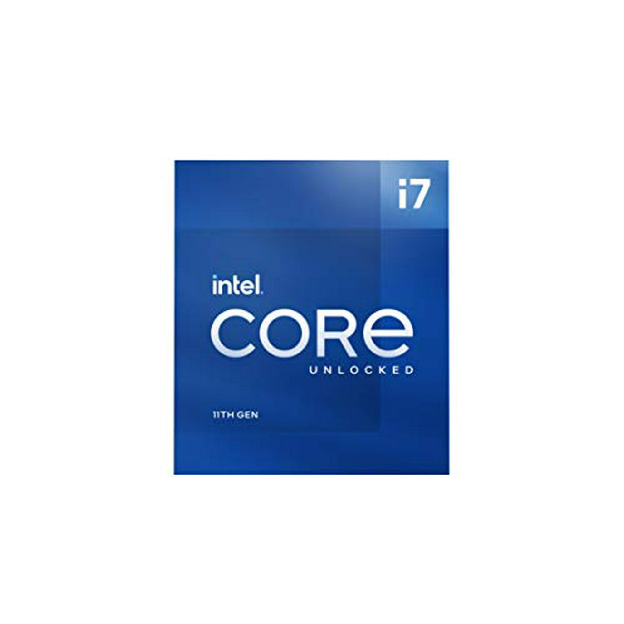 Intel Core i7 11700K - 3.6 GHz - 8-core - 16 threads - 16 MB