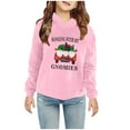 thumbnail image 2 of Zwiiyzr 2025 Girls' Sweatshirts Half Zipper Long Sleeve Pullover Tops Crop Tops Kids Fleece Sweatshirts For 5-14 Years Light Blue, 2 of 7