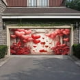 thumbnail image 6 of Valentine's Day Garage Door Banner 7X16ft Romantic Love Garage Door Banner Pink Valentine's Day Backdrop Decor for Valentine Party Anniversary, 6 of 8